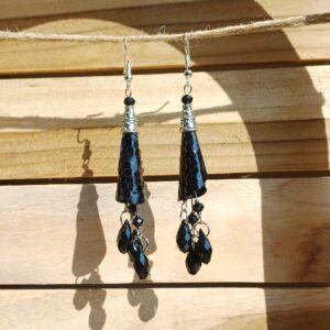 boucles d'oreilles "fleurs tubulaires"