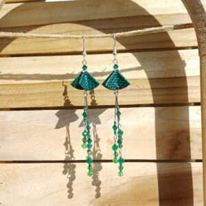 boucles d'oreilles "fleurs aux longues pistils"