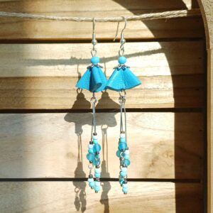 boucles d'oreilles "longues pistils"