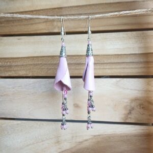 boucles d'oreilles "fleurs tubulaires"