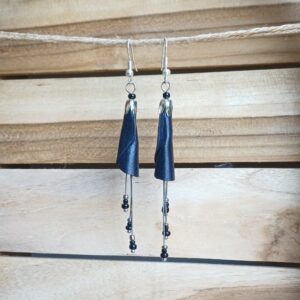 boucles d'oreilles "fleurs tubulaires"