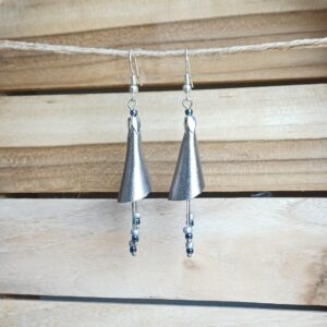 boucles d'oreilles "fleurs tubulaires"