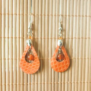 boucles d 'oreilles "goutte d'eau"