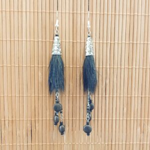 boucles d'oreilles "fleurs de Yeti"