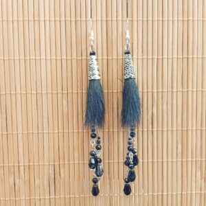 boucles d'oreilles "fleurs de Yeti"