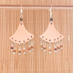 boucles d'oreilles "éventail"