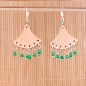 boucles d'oreilles "éventail"