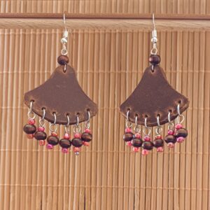 boucles d'oreilles "éventail"