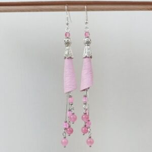 boucles d'oreilles "fleurs tubulaires"