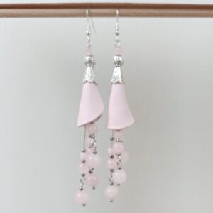 boucles d'oreilles "fleurs tubulaires"