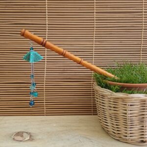 Baguette florale pour cheveux